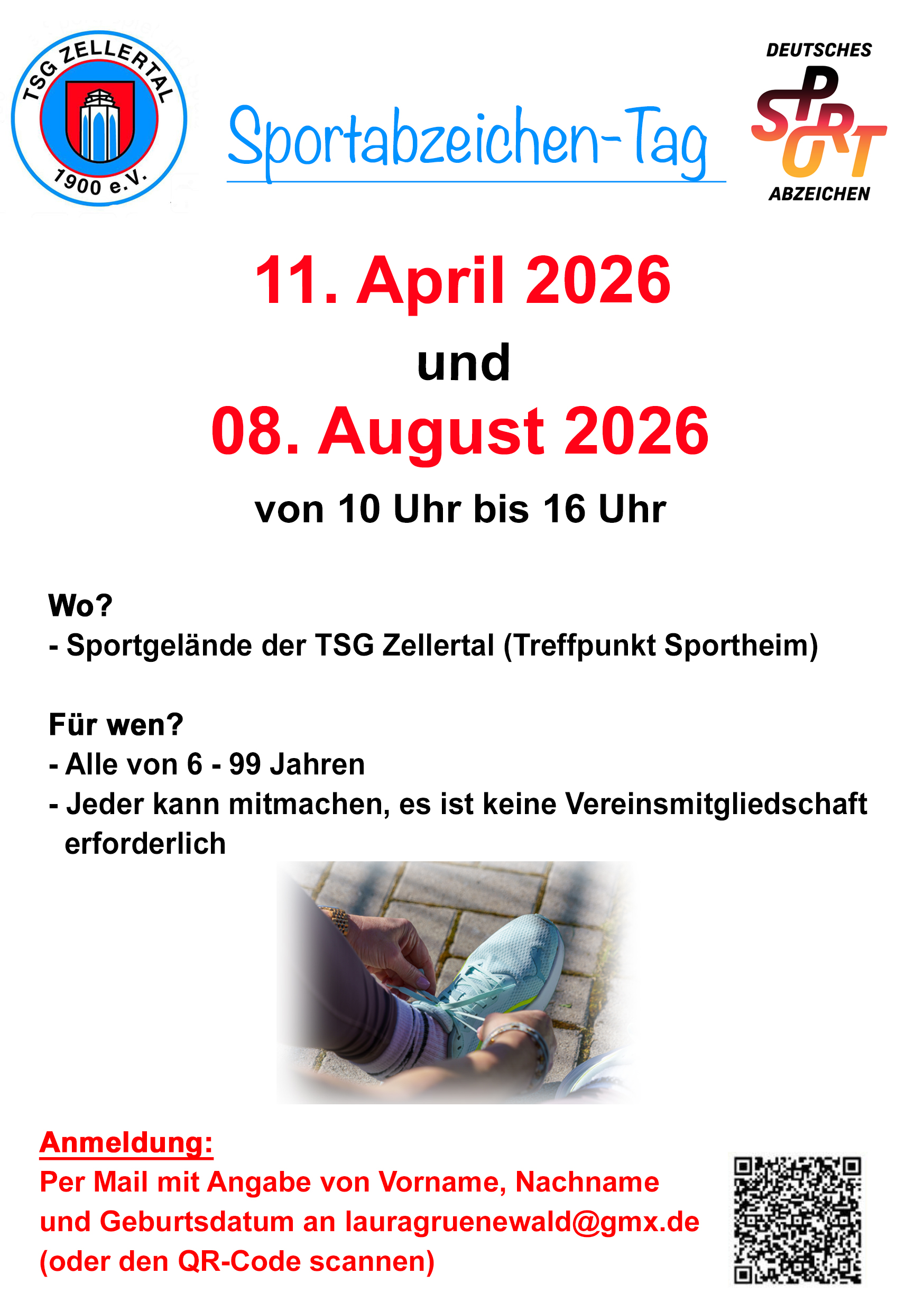 Sportabzeichen-Tag bei der TSG